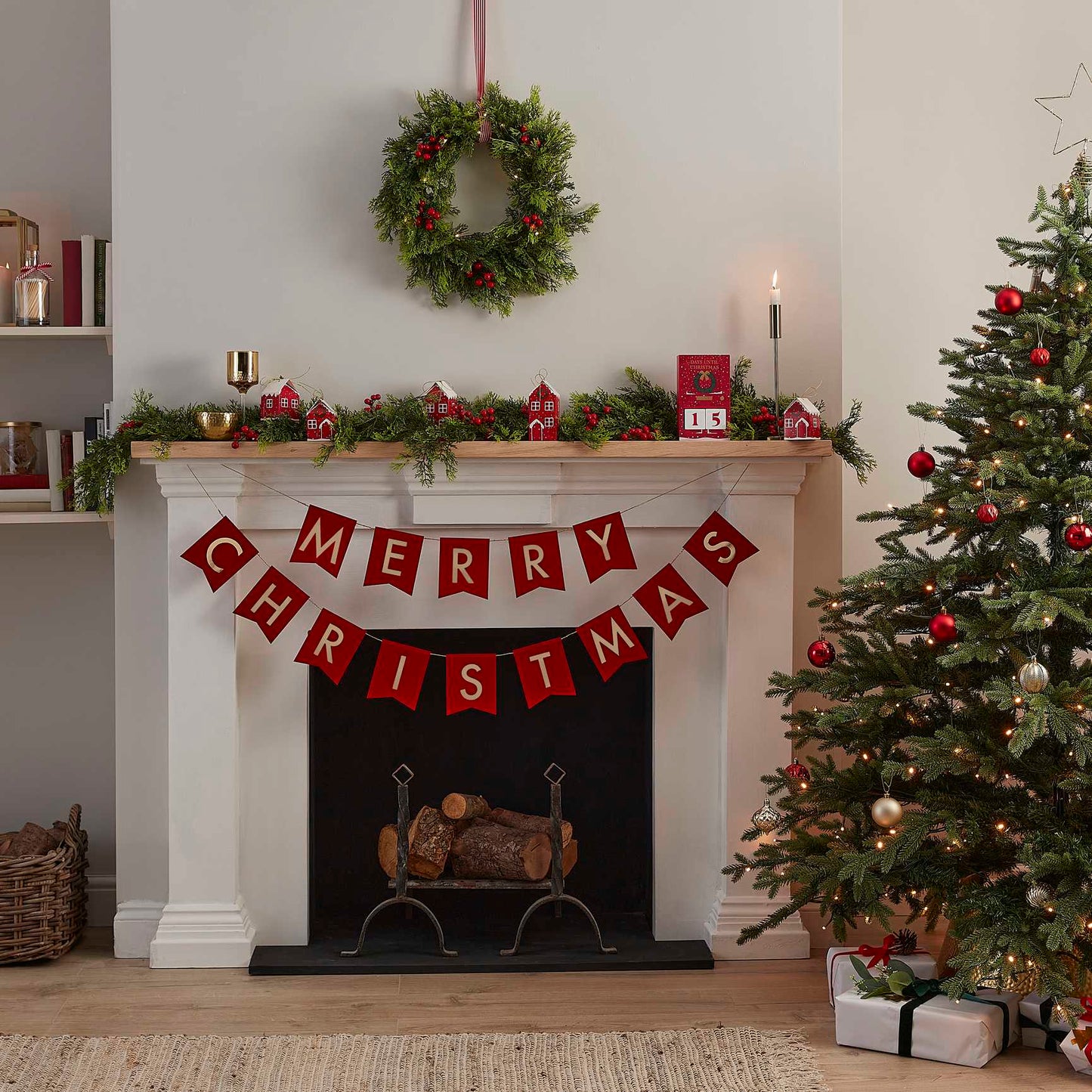 Christmas Santa Hat Guests Name Place Cards