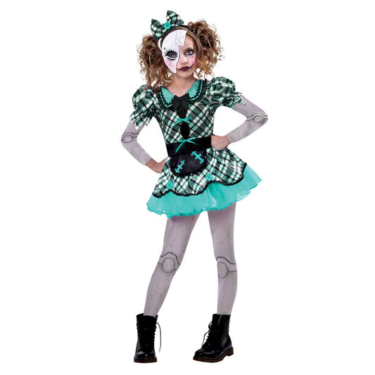 spooky scary dark dolls girls teen kids halloween costume dress up party outfit idea