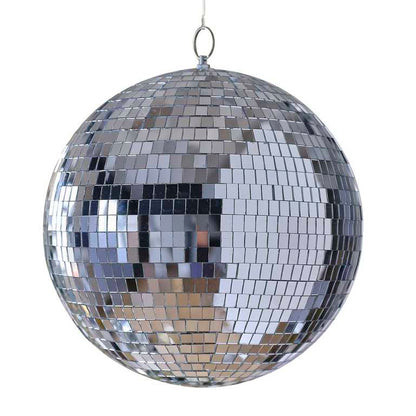 Silver Mirror Large Hanging Disco Ball