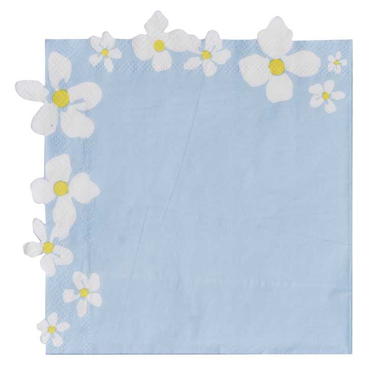 spring floral flower daisy paper party napkins serviettes party decorations