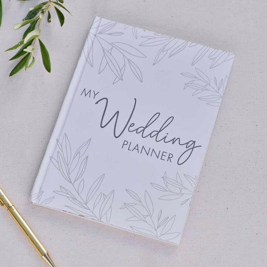 White Sage Wedding Planner Notebook