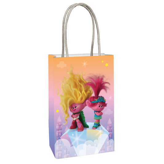 Trolls 3 Band Together Paper Party Bags Pk 8