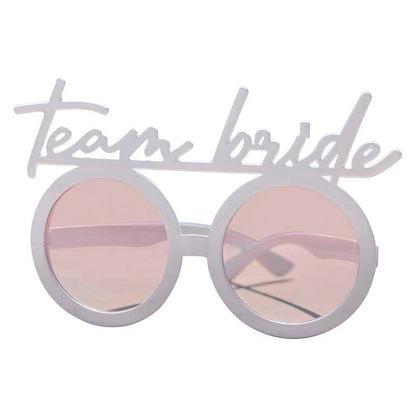 White Team Bride Bachelorette Hens Party Sunglasses