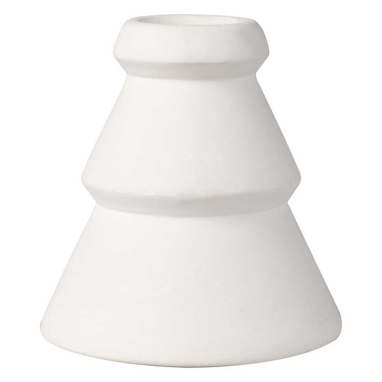 white ceramic christmas tree candle holders decoration