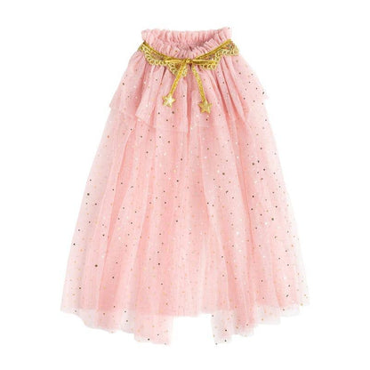 Pink Star Cape - Dress Up - Costume - Kids Princess Cape