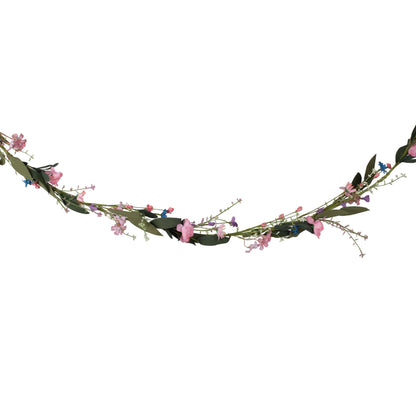 Floral Flower Bunting Garland Decoration 1.9m