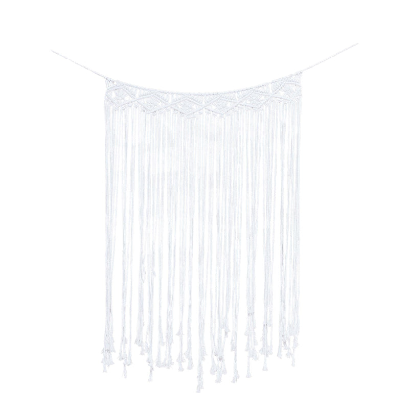 Macrame Boho Wall Hanging Backdrop