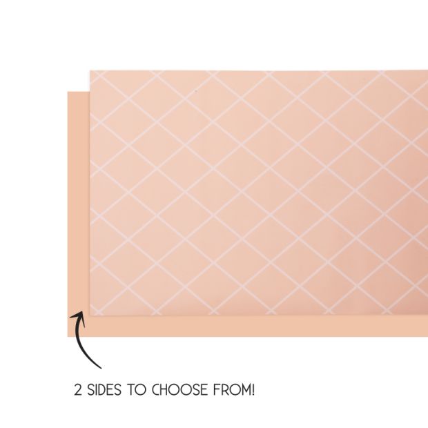 Pastel Orange Peach Paper Party Table Runner Cover