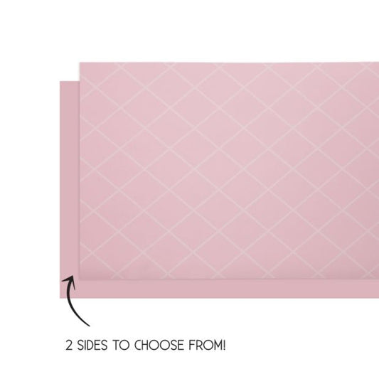 Pastel Pink Party Table Runner Cover