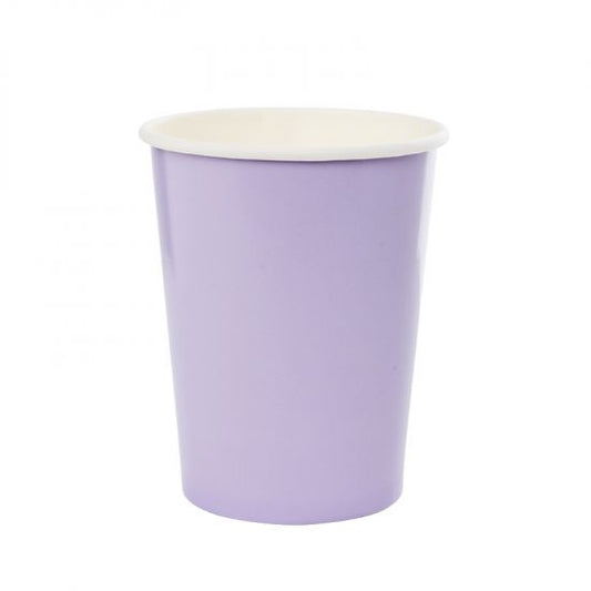 Pastel Purple Lilac Paper Party Cup Pack 10