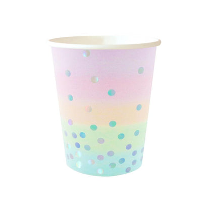 Pastel Rainbow Paper Party Cups