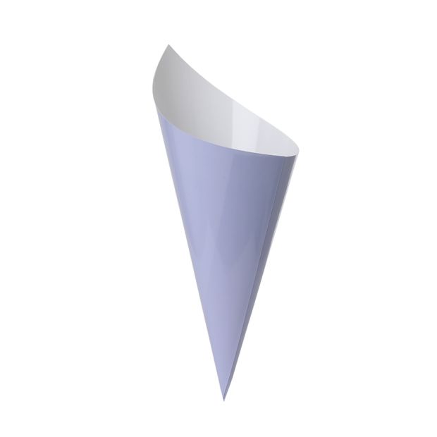 Pastel Lilac Purple Paper Party Snack Cone Pk 10